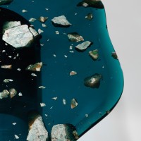   - Reconciled Fragments - Table d'appoint "Dark Blue"